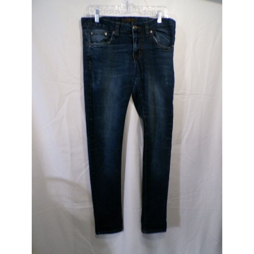 Carbon Super Skinny Men's Jeans 30x30 Dark Blue Skinny Denim